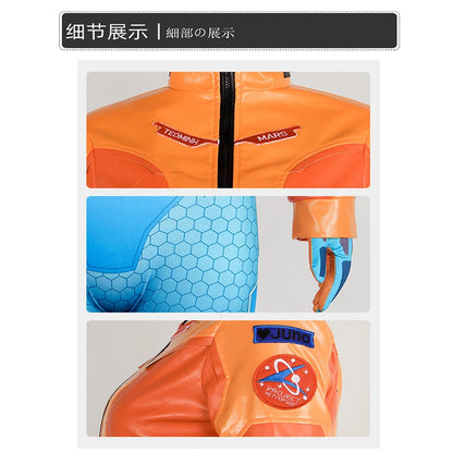Game Overwatch 2 Juno Cosplay Costumes Wig Suit Full Set Support Hero Clothes Halloween Carnival Outfit Juno Teo Minh Women Girls