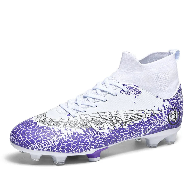 Chaussures de football professionnelles pour hommes et enfants, baskets de football, chaussures d'entraînement de futsal pour garçons, taille 35-45