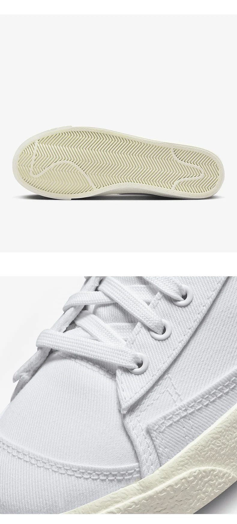 Nike Authentic BLAZER Pioneers Damen-Freizeit-Sneaker, niedrig geschnitten, leicht DX5550-100