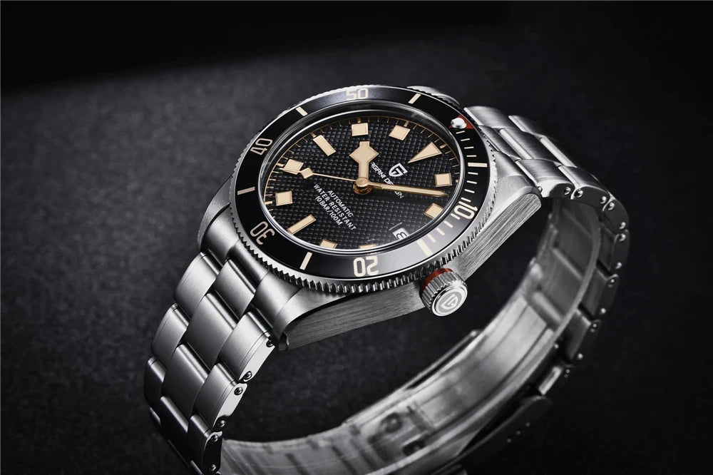 PAGANI DESIGN BB58 Men's Watches Mechanical Watch For Men Luxury Automatic Watch Men NH35 Movt Waterproof Reloj Hombre PD-1671