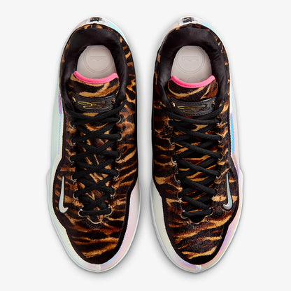 Nike genuine winter men's low cut shock-absorbing fashionable basketball shoes IO1114-100