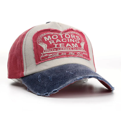 Casquette de baseball en coton printemps-été pour homme, style délavé et vieilli, chapeaux pour homme et femme, casquette de soleil pour l'extérieur, casquettes hip-hop, style décontracté, multicolore