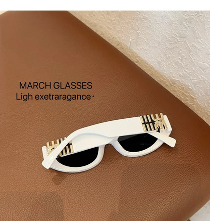 Moderne ovale solbriller til kvinder og mænd – trendy og cool solbriller til damer – Street Shot – retro – premium briller – Gafas De Sol – UV400