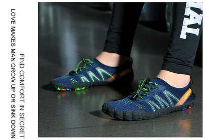 Men Wading Shoes Women Swimming Shoes Sneakers Barefoot Beach Sandals Upstream Aqua Shoes Quick-Dry Sea Diving Gym Water Shoes