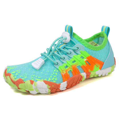 New 12 Colors Water Shoes Kids Summer Beach Five Fingers Barefoot Swimming Aqua Shoes Quick Dry Seaside River Children Sneakers