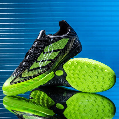 Nouvelles chaussures de football pour hommes, chaussures de sport d'extérieur, chaussures d'entraînement, chaussures de football antidérapantes, baskets professionnelles ultralégères unisexes