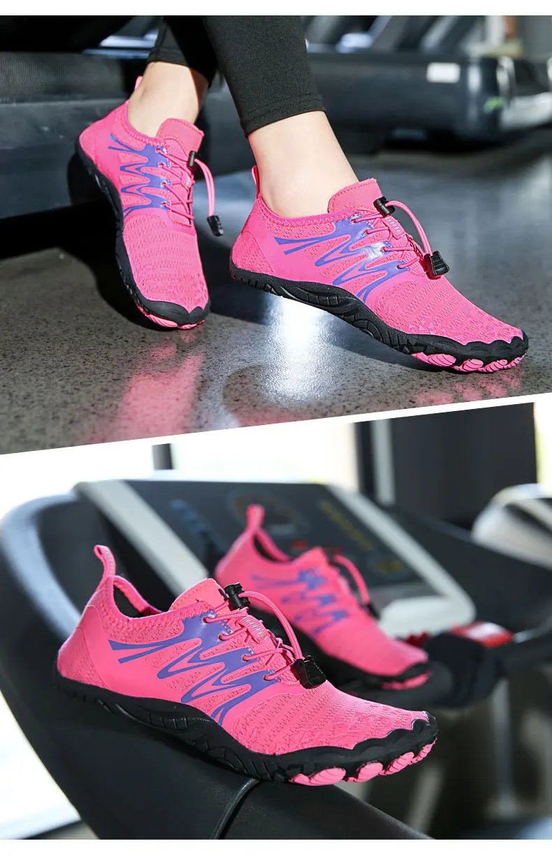 EOCENE Barfuß-Outdoor-Sportschuhe für Herren und Damen, schnell trocknende Aqua-Schuhe für Strand, Schwimmen, Fitness, Waten, Wandern und Radfahren