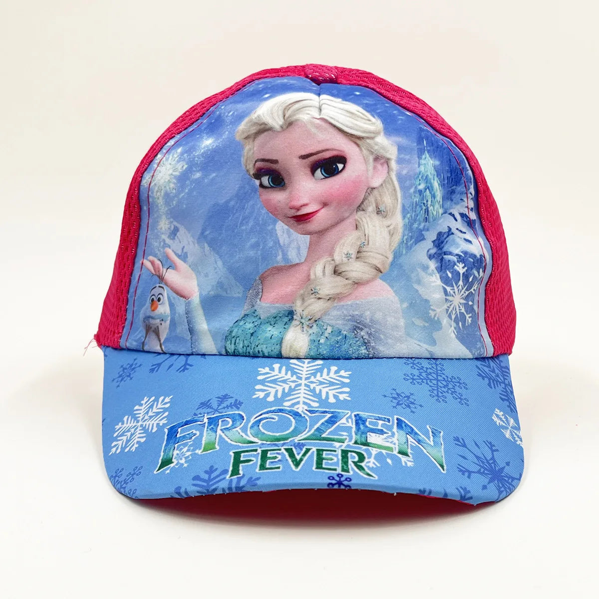 Disney-prinsesse Elsa, Anna og Sofia fra Frost – anime-figur – baseballkasket – Terylene-kasket med skygge – tegneseriepige – børnehovedbeklædning – gaver