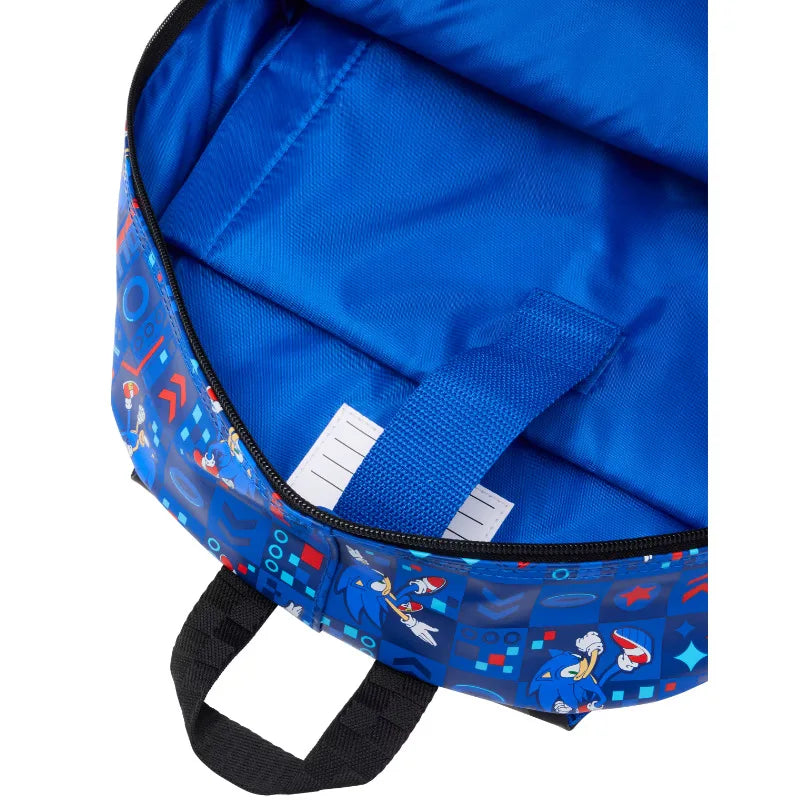 NEW High-quality Original Blue Boy Sonic Children's Backpack Cartoon Stress-relief Bag Hedgehog Anime Stationery Student Gift