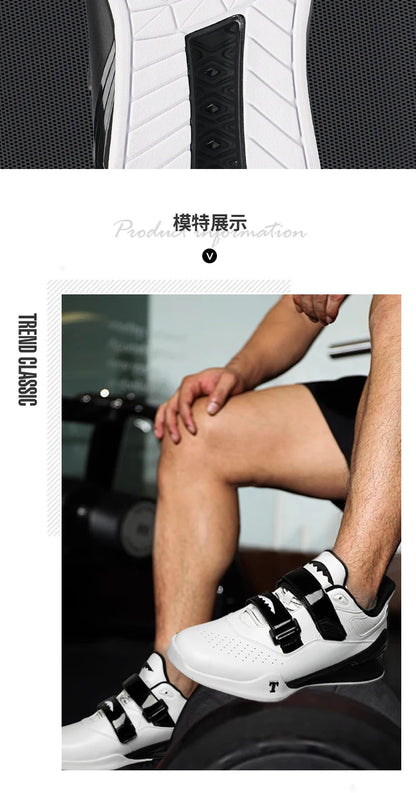 Professionelle Gewichtheberschuhe, bequeme Indoor-Squat-Trainingsschuhe, langlebige, rutschfeste Gewichtheber- und Kreuzheben-Sportschuhe