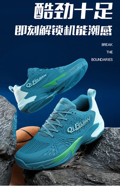 New Tennis Shoes, Large Size 36-45, Outdoor Anti Slip Volleyball Shoes, Lightweight Fitness Badminton Shoes