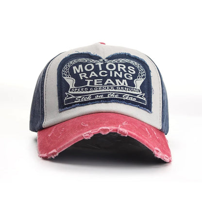 Casquette de baseball en coton printemps-été pour homme, style délavé et vieilli, chapeaux pour homme et femme, casquette de soleil pour l'extérieur, casquettes hip-hop, style décontracté, multicolore
