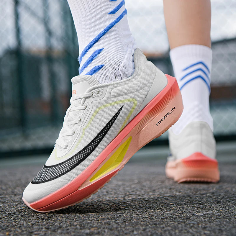 Men's Running Shoes Autumn Breathable Marathon Professional Lightweight Sneakers Flat Comfortable Casual Tennis Shoes
