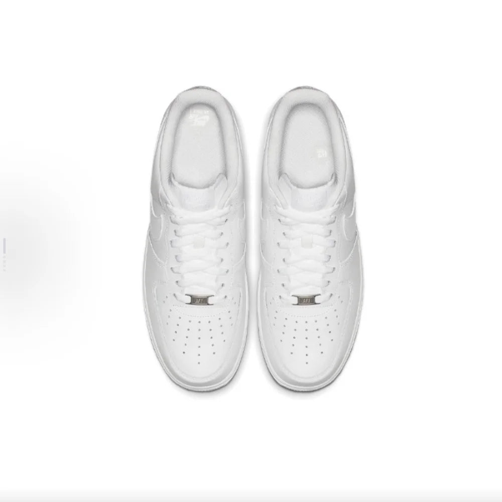 Nike Air Force 1 AF1 All-White Unisex Low-Top Casual Skate Shoes CW2288-111