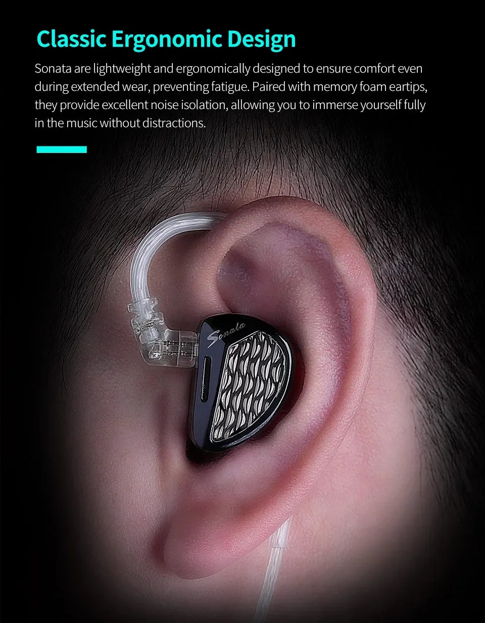 KZ Sonata 14BA Balanced Armature Drive in Ear Earphone Tuning Earbuds Hifi Monitoring Music Game Headphone 2PIN Cable