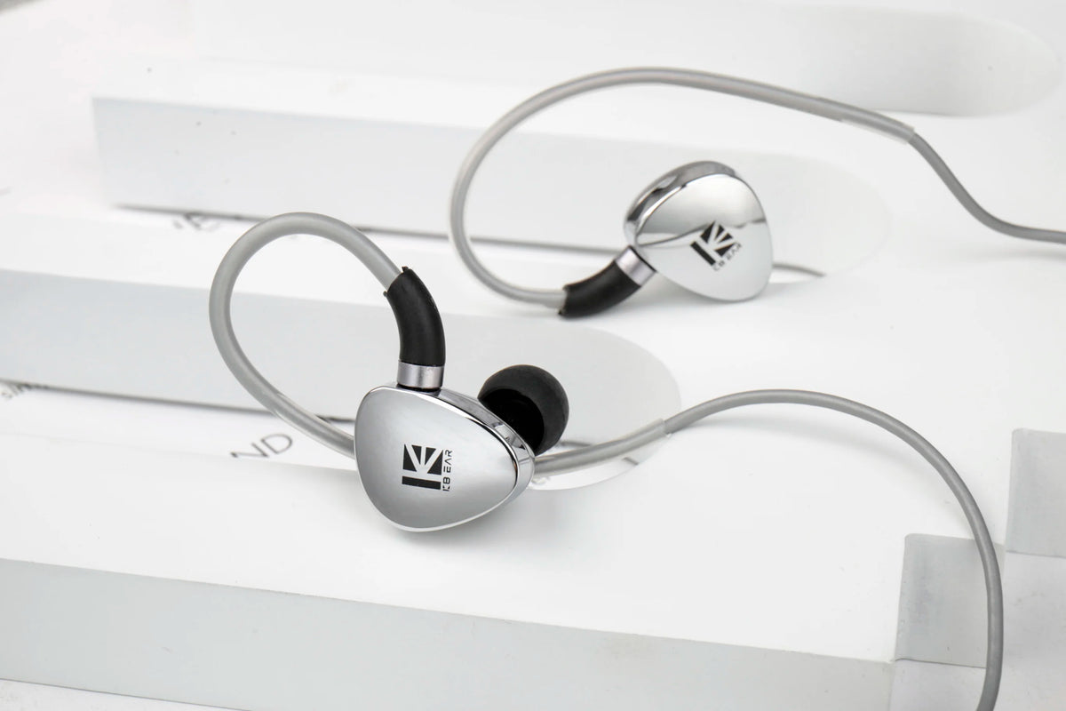 KBEAR TB01 Chrono IEMS – Écouteurs intra-auriculaires filaires avec basses profondes, casque de jeu pour le streaming en direct, boîtier entièrement métallique en alliage de zinc