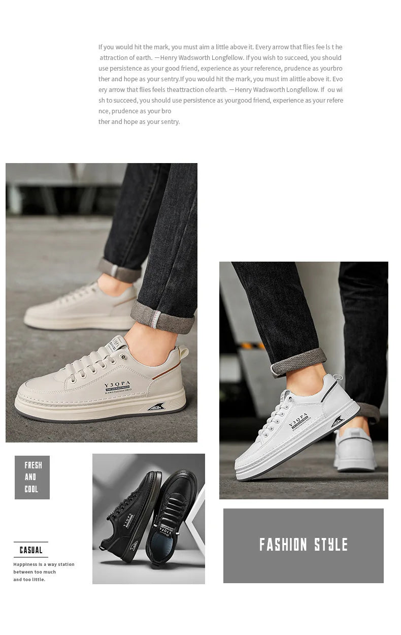 Męskie letnie modne casualowe buty do prowadzenia samochodu, sportowe wsuwane mokasyny, uniwersalne, wygodne, oddychające, odporne na zużycie, skórzane -..