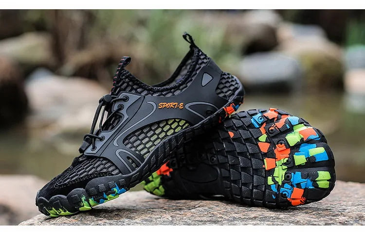 Men Wading Shoes Barefoot Beach Shoes Non-Slip And Wear-Resistant Swimming Upstream Shoes Women Outdoor Water Sports Shoes