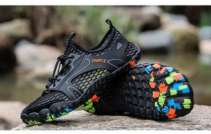 Men Wading Shoes Barefoot Beach Shoes Non-Slip And Wear-Resistant Swimming Upstream Shoes Women Outdoor Water Sports Shoes