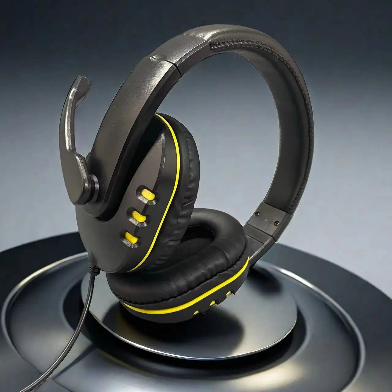 Auriculares con cable 7260 con micrófono – Headset para gaming y trabajo para PS4 PS5 Xbox One, estudio y reuniones, auriculares con jack 3.5mm