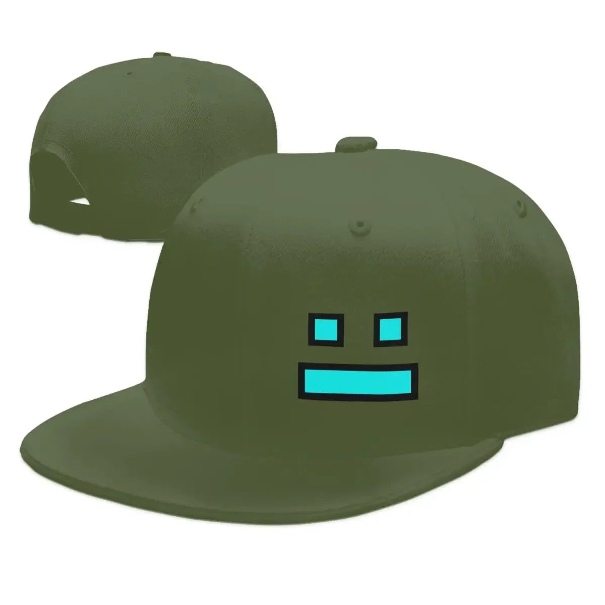Videoigra Geometry Dash: bejzbolske kapice Snapback za moške in ženske, nastavljive kapice, hip-hop bejzbolske kapice, casquette