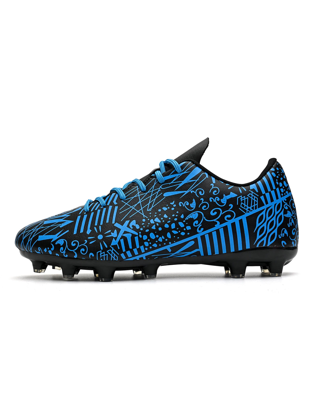 Chaussures de football hybrides élégantes pour juniors, antidérapantes et offrant un bon maintien. Conçu pour les jeunes joueurs pour s'entraîner