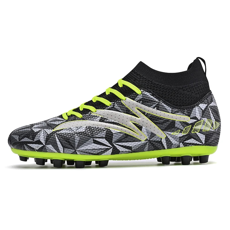 New Men's Football Boots Breathable Sport Training Soccer Shoes Cleats Sport Outdoor TF Futsal Match Turf Grass Drop Shipping