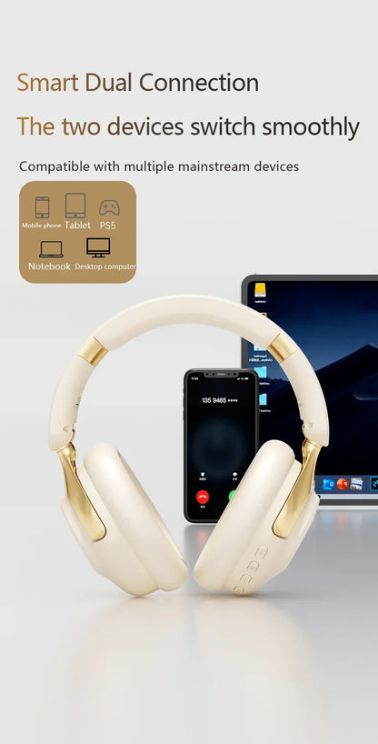 Acer ANC Wireless Bluetooth Headphones 360° Surround Sound Headsets Gamer Sports Earphones Noise Reduction with HD Mic OHR524