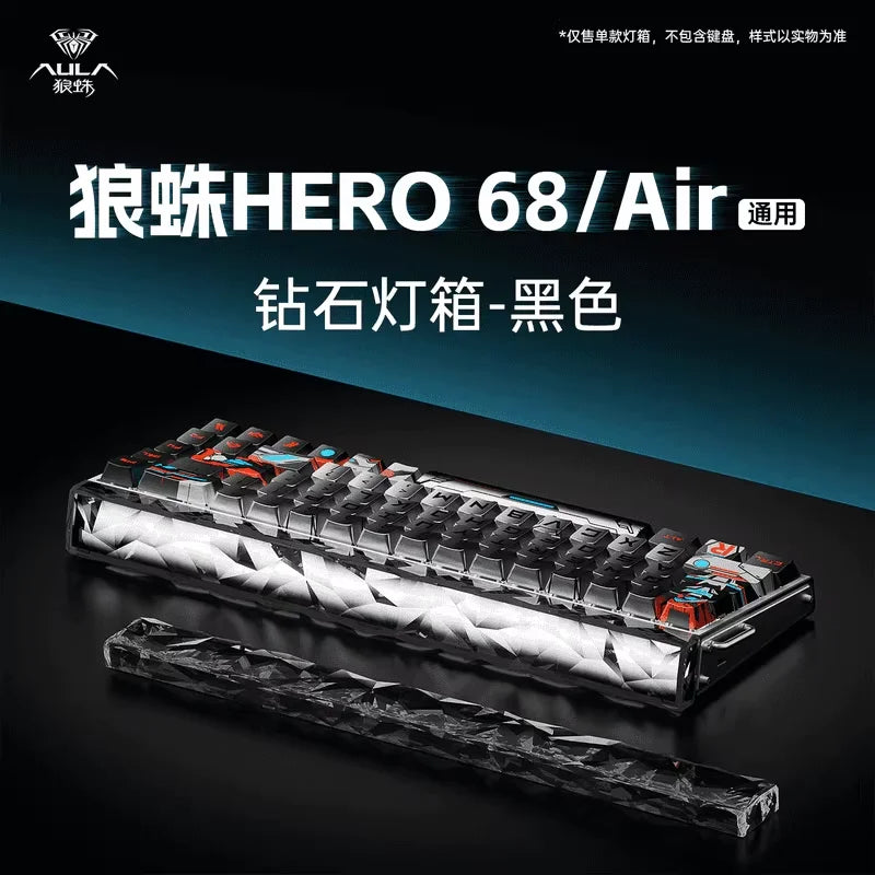 Neue AULA HERO 68HE/ULTRA Kits Sticker Magnetic Switch Gaming-Tastatur & Kits – E-Sport Custom Mechanische kabelgebundene Tastatur-Zubehör