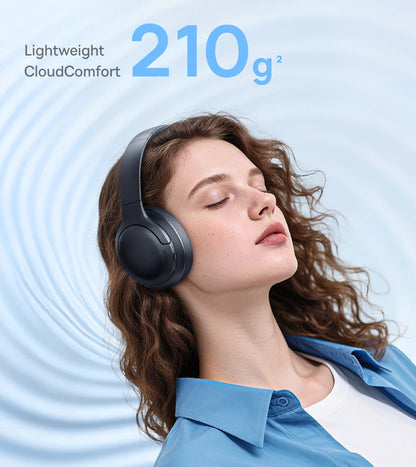 Baseus kabellose Bluetooth 5.3 Over-Ear-Kopfhörer – HiFi-40mm-Treiber, faltbares Headset mit 70H Wiedergabezeit und Spatial Audio