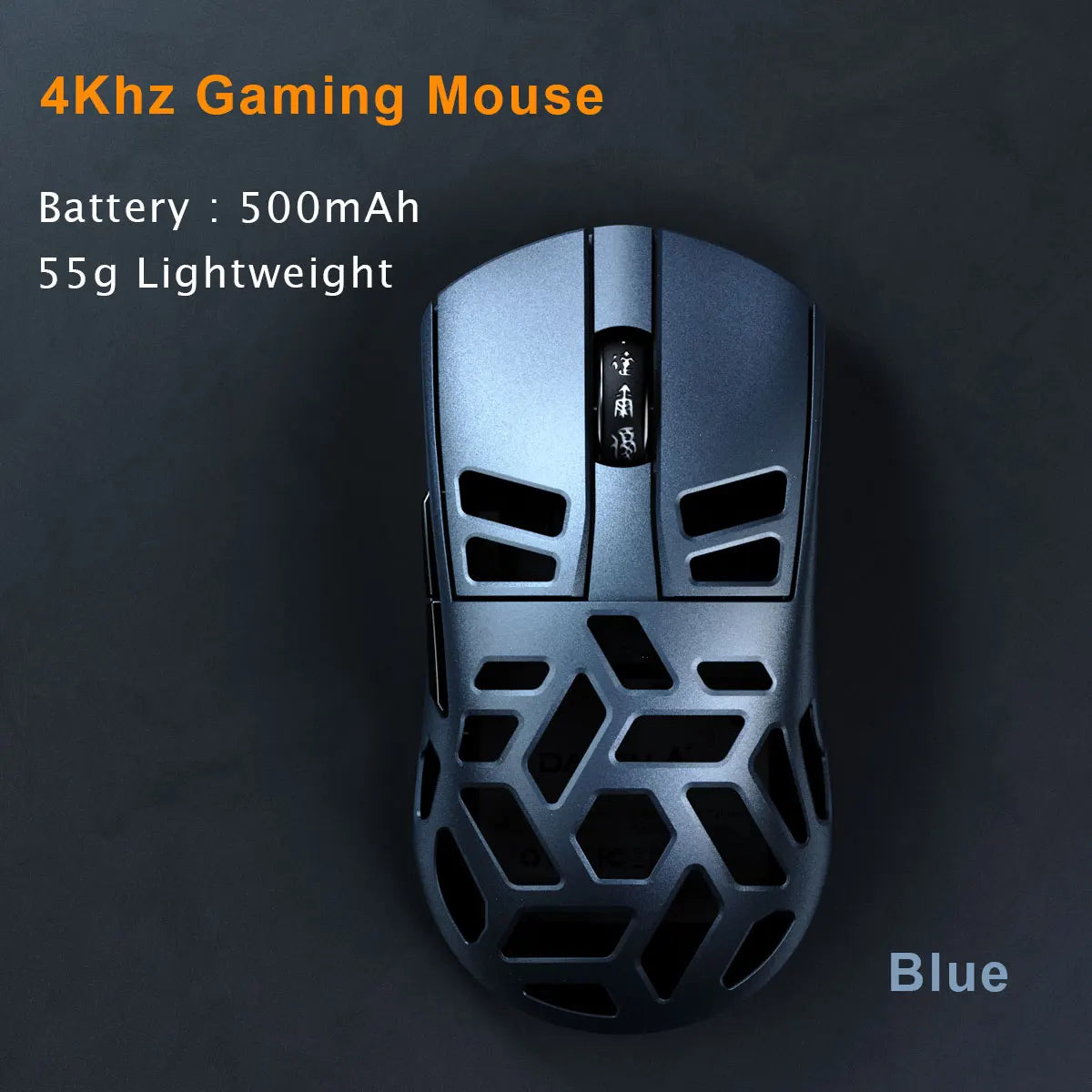 DAREU Al-mg Tri-mode 8Khz PBT Wireless Gaming Mouse Quick Charge PAW3950 30000 DPI Lightweight for PC Gamer