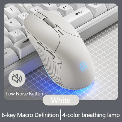 INPHIC B1 kabelgebundene USB-Maus, leise Office- und Gaming-Maus für PC und Laptops