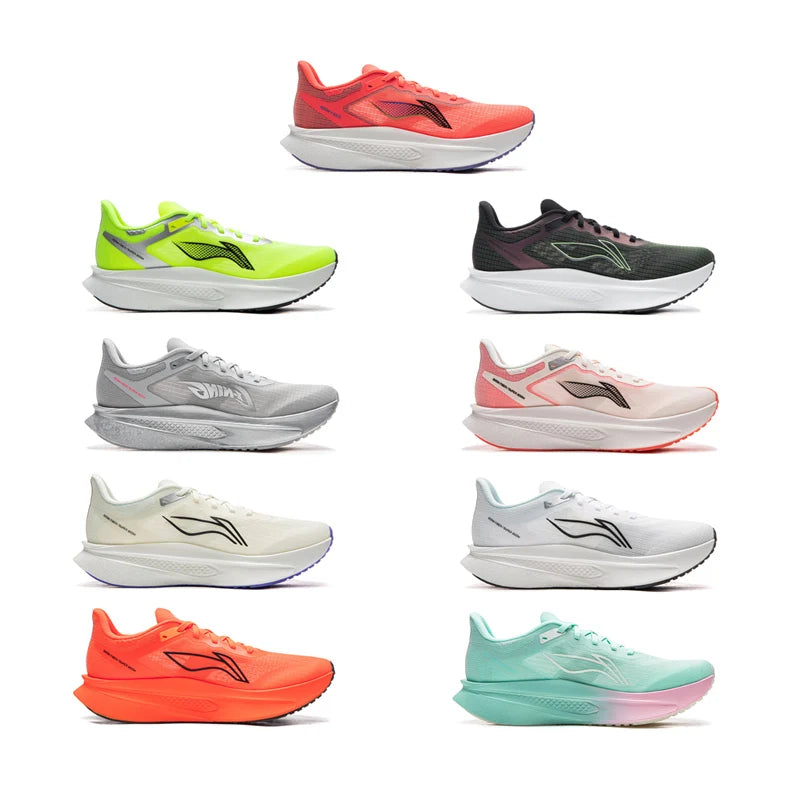 Li-Ning Men's FEIDIAN 6 CHALLENGER Racing Running Shoes SUPER BOOM Lightweight Reflective Li-Ning Competition Sneakers ARMW003
