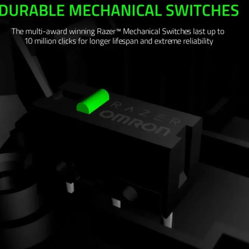 Razer DeathAdder Essential kablet gamingmus / kablet mus 6400DPI 5 uafhængige knapper til bærbar PC Gamer