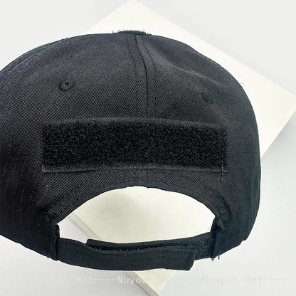 Velcro-rem CAMO Outdoor-baseballkasketter Solskærm Amerikansk Ny Unisex Alsidig Sportsmode Personlig Kasket med skygge Taktisk Ridning