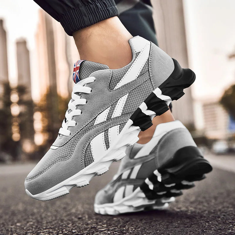Men's Shoes Marathon Running Sports Shoes Casual Sneakers Soft Comfortable Training Shoes Wear Resistant Sneakers Men Sneakers