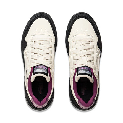 Damskie buty lifestyle Li-Ning COMMON 80s DUAL CUSHION – sportowe buty do codziennego noszenia, klasyczne i wygodne sneakersy rekreacyjne LiNing AGCU158