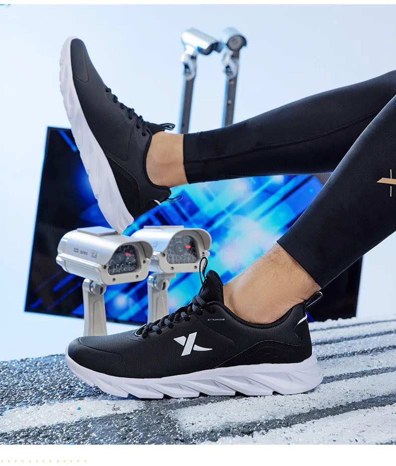 Xtep tenisice za trčanje za muškarce 2021, zimske ulične casual muške sportske cipele, otporne na trošenje, s potporom i amortizacijom, sneakers 879419110080