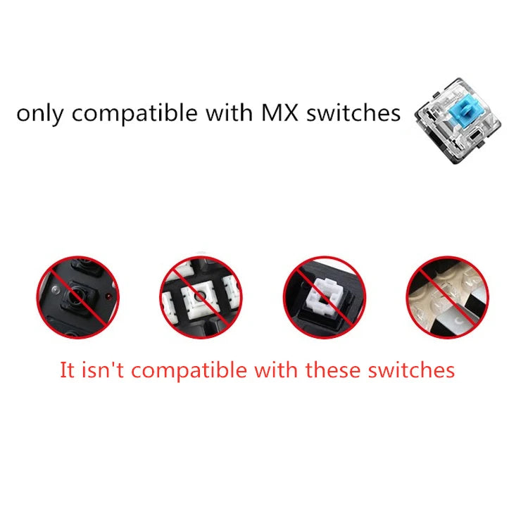131 Tasten seitlich gravierte, hintergrundbeleuchtete Keycaps für mechanische Tastaturen mit Cherry MX Switches, OEM-Profil, ABS-Keycaps, individuelle Tastenkappen für DIY