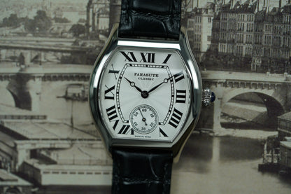 FARASUTE New Classic Hangzhou Customized Movement Manual Mechanical Watch Men Sapphire Crystal Small Second 50m Waterproof reloj