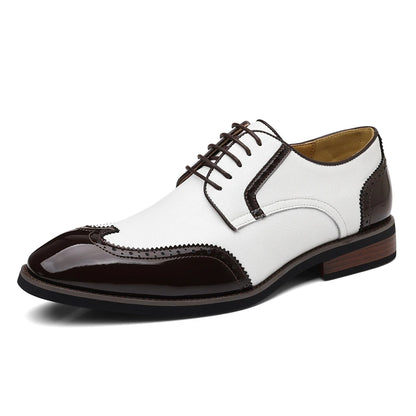 PU Leather Men's Oxford Shoes Heightened Formal Casual Shoes Business Male Suit Shoes New Design Derby Footwear Walking Sneakers