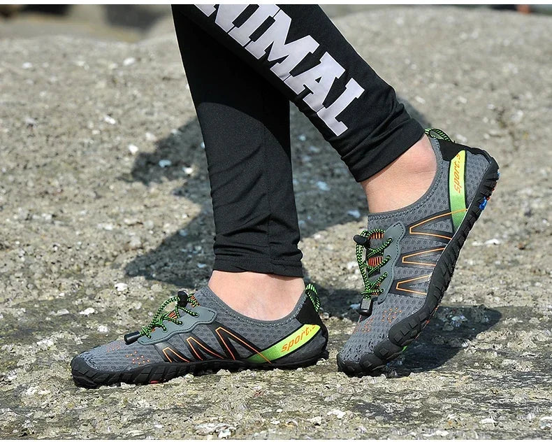Men Wading Shoes Women Swimming Shoes Sneakers Barefoot Beach Sandals Upstream Aqua Shoes Quick-Dry Sea Diving Gym Water Shoes
