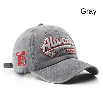 Brooklyn Baseball Caps Embroidery Breathable Retro Style Unisex Comfort Trendy Fashion Summer Hat Sun Protection Curved Brim