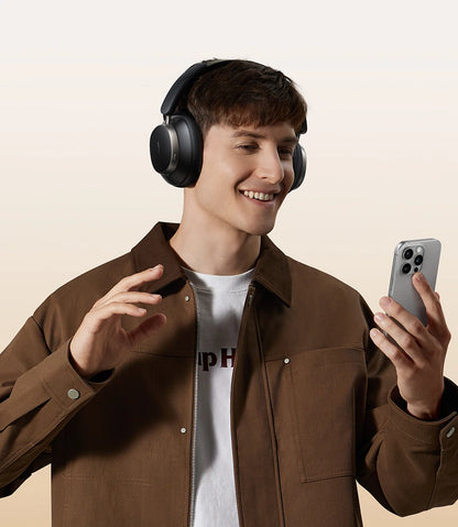 UGREEN Studio Pro Wireless Bluetooth ANC Headphones 48dB Noise Cancelling Over Ear Hi-Res LDAC 120H Playtime Headset