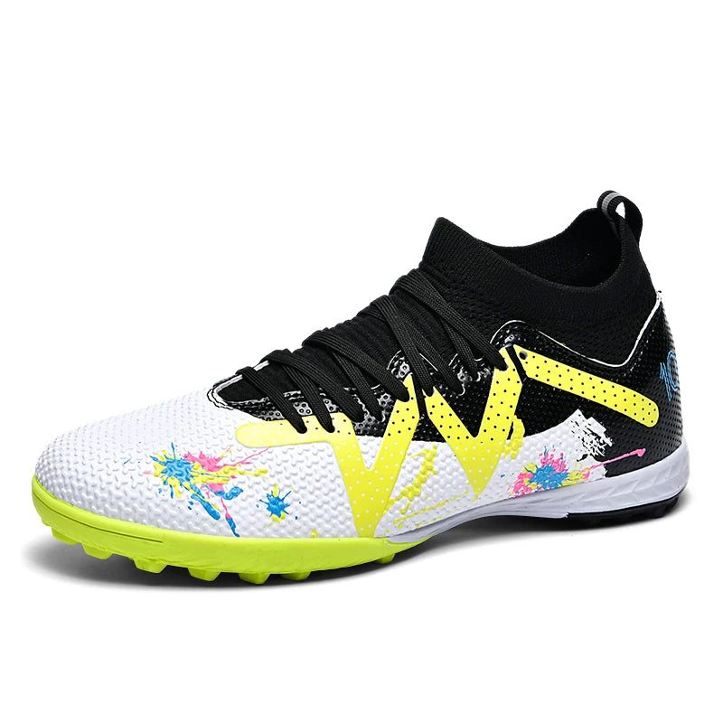 Chaussures de football pour hommes, crampons de terrain professionnels, résistants, décontractés, antidérapants, de haute qualité.
