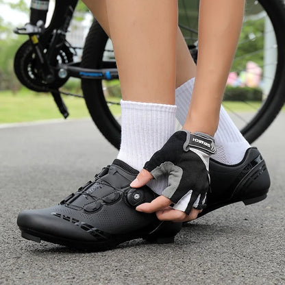 Men's Mountain Bike Shoes MTB,Breathable,Non-Slip,High Hardness,Suitable For Outdoor Road Racing,Mountain Off-Road Riding 37-46