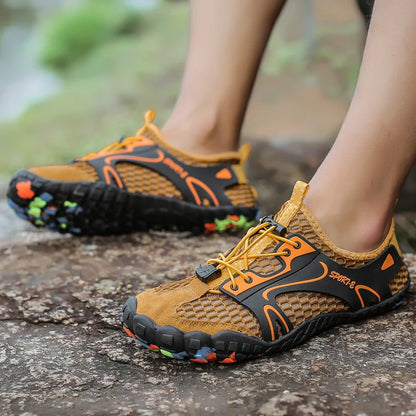 Men Wading Shoes Barefoot Beach Shoes Non-Slip And Wear-Resistant Swimming Upstream Shoes Women Outdoor Water Sports Shoes