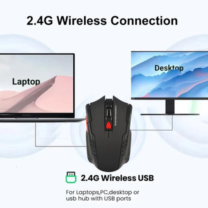 2.4G Wireless Mini Mouse USB Receiver 1600DPI Professional Optical Wireless Mouses USB Right Scroll Mice for Laptop PC Gamer