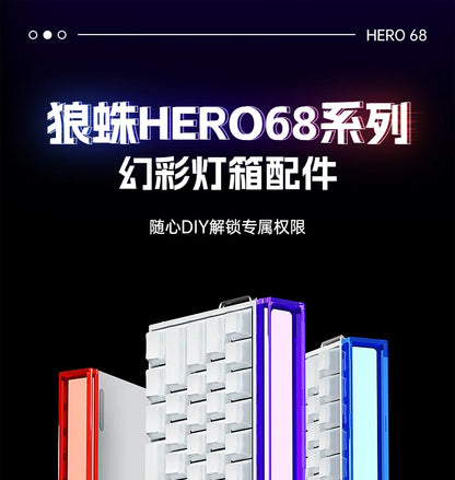 Neue AULA HERO 68HE/ULTRA Kits Sticker Magnetic Switch Gaming-Tastatur & Kits – E-Sport Custom Mechanische kabelgebundene Tastatur-Zubehör