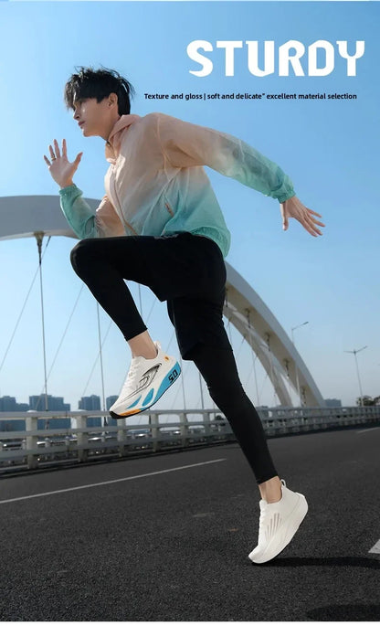 Unisex 2025 pilnos anglies plokštelės bėgimo bateliai – profesionalūs maratono varžybų lengvi, elastingi, amortizuojantys ir kvėpuojantys sportiniai kedai